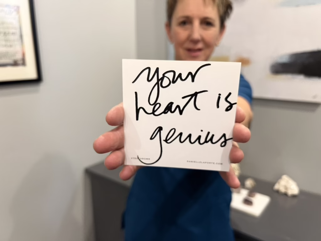Jane card heart